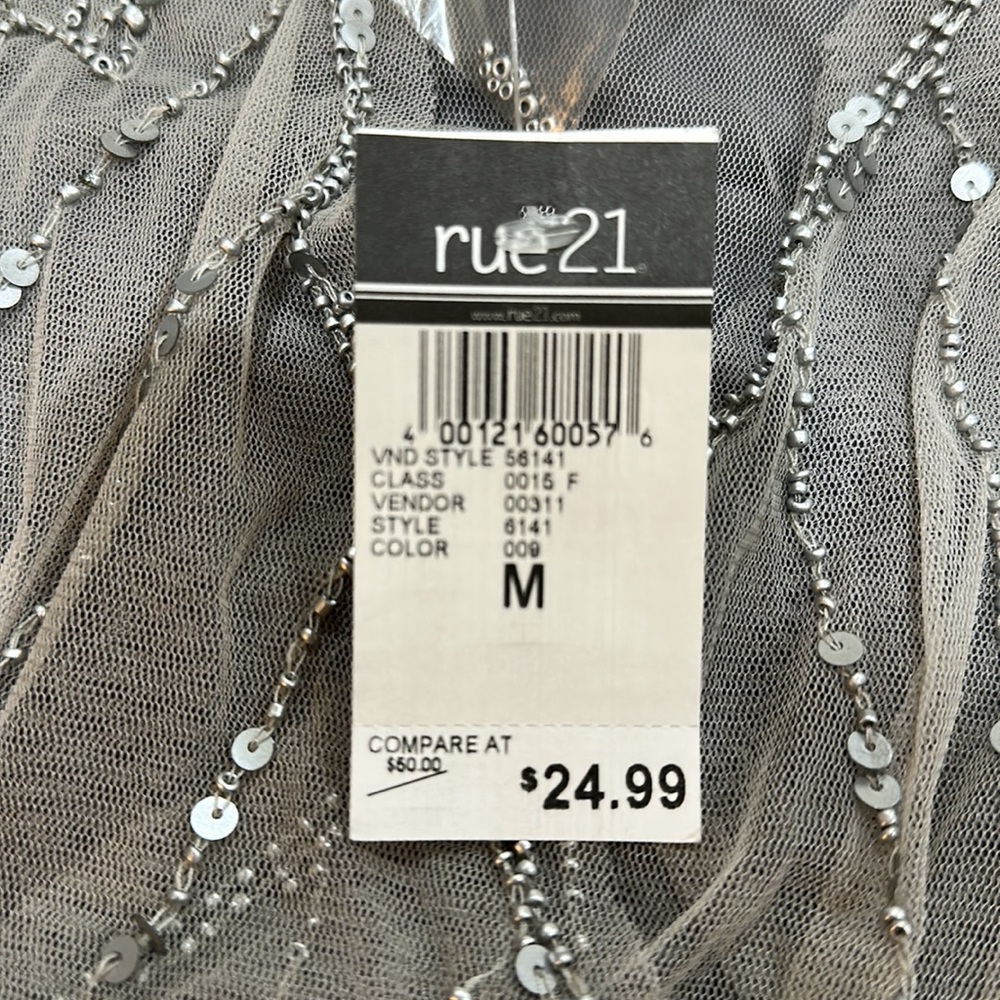 π Gray Sequined blouse π - Picture 11 of 11